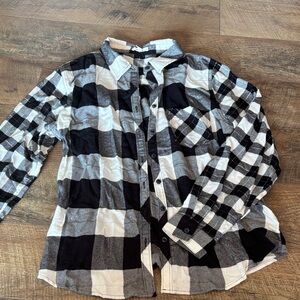 Black & White Flannel